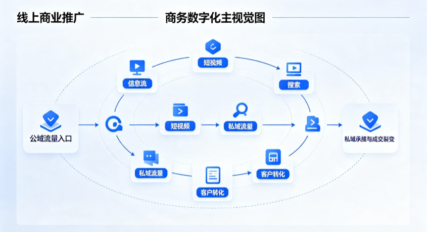 鲁甸县线上商业推广怎么做？全域流量闭环搭建与低成本转化实战指南